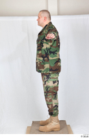  Photos Army Man in Camouflage uniform 4 20th century a poses army camouflage uniform t poses whole body 0001.jpg